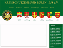 Tablet Screenshot of ksb-bueren.de